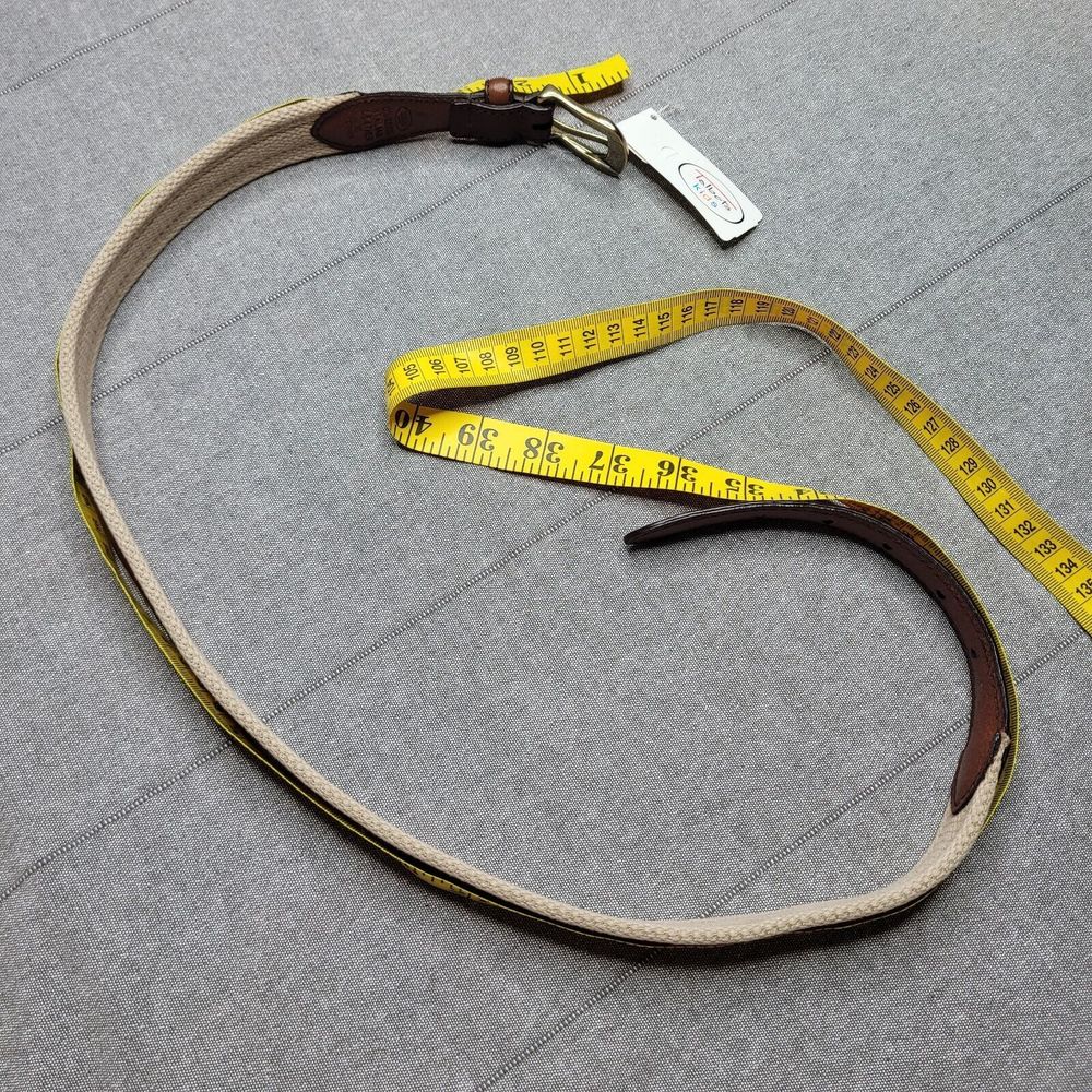 Talbots Kids Italian Leather Belt Size 30 - Picture 3 of 3